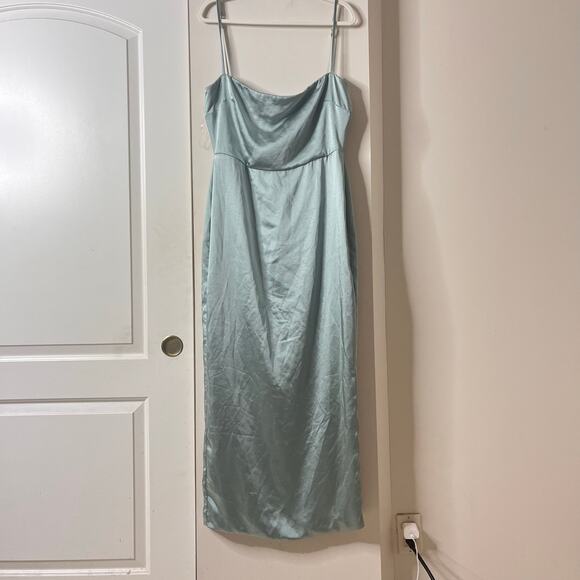 House of CB Constanza light jade maxi dress- Size XL/L+ - Picture 3 of 9